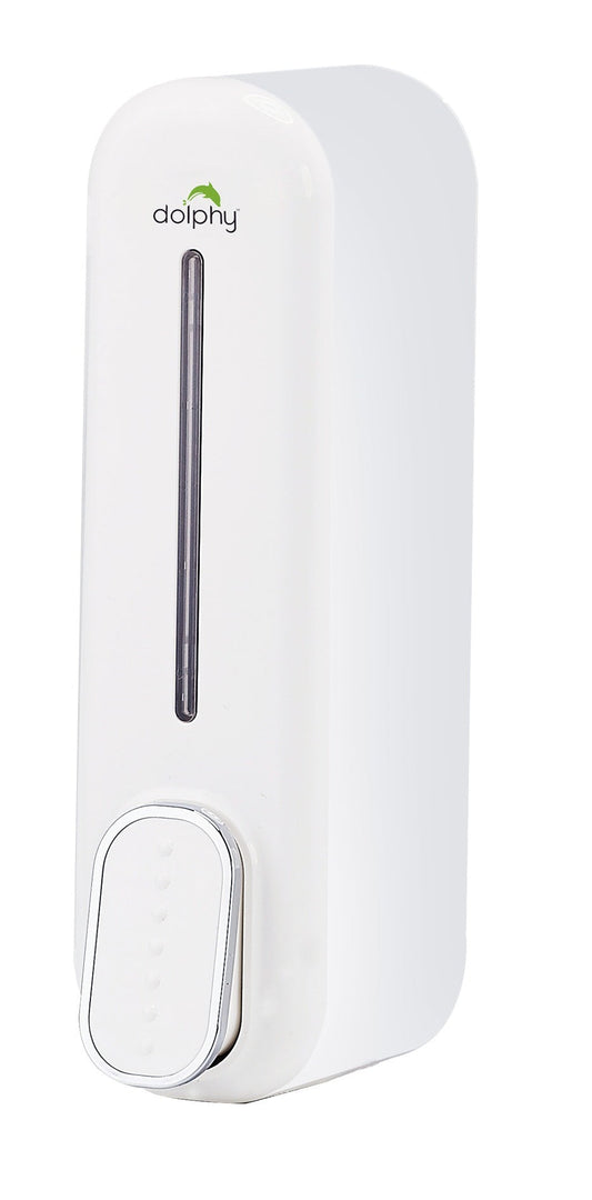 Manual Liquid Soap & Shampoo Dispenser 300ml - White