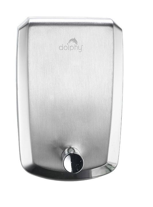 Stainless Steel Liquid Soap Dispenser 1000ml Wall Mount Bathroom