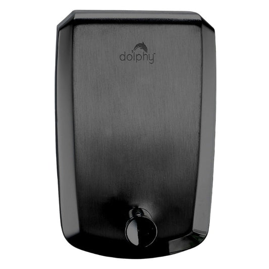 Stainless Steel Liquid Soap Dispenser 1L Wall Mount - Black