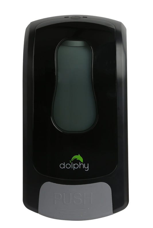 Manual Foam Soap Dispenser 1000ml Refillable - Black