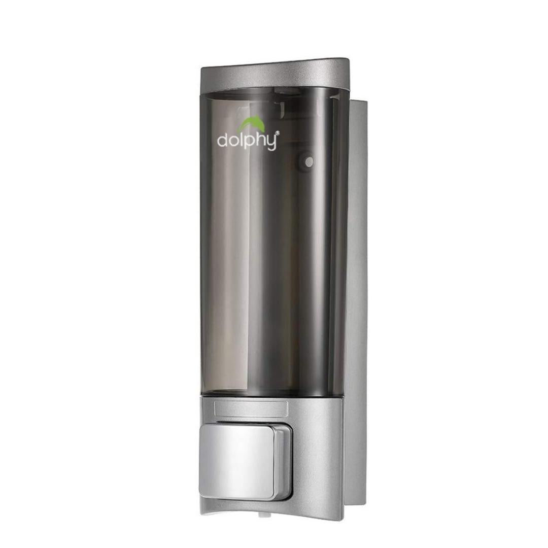 Manual Liquid Soap Dispenser 200ml Transparent Bathroom