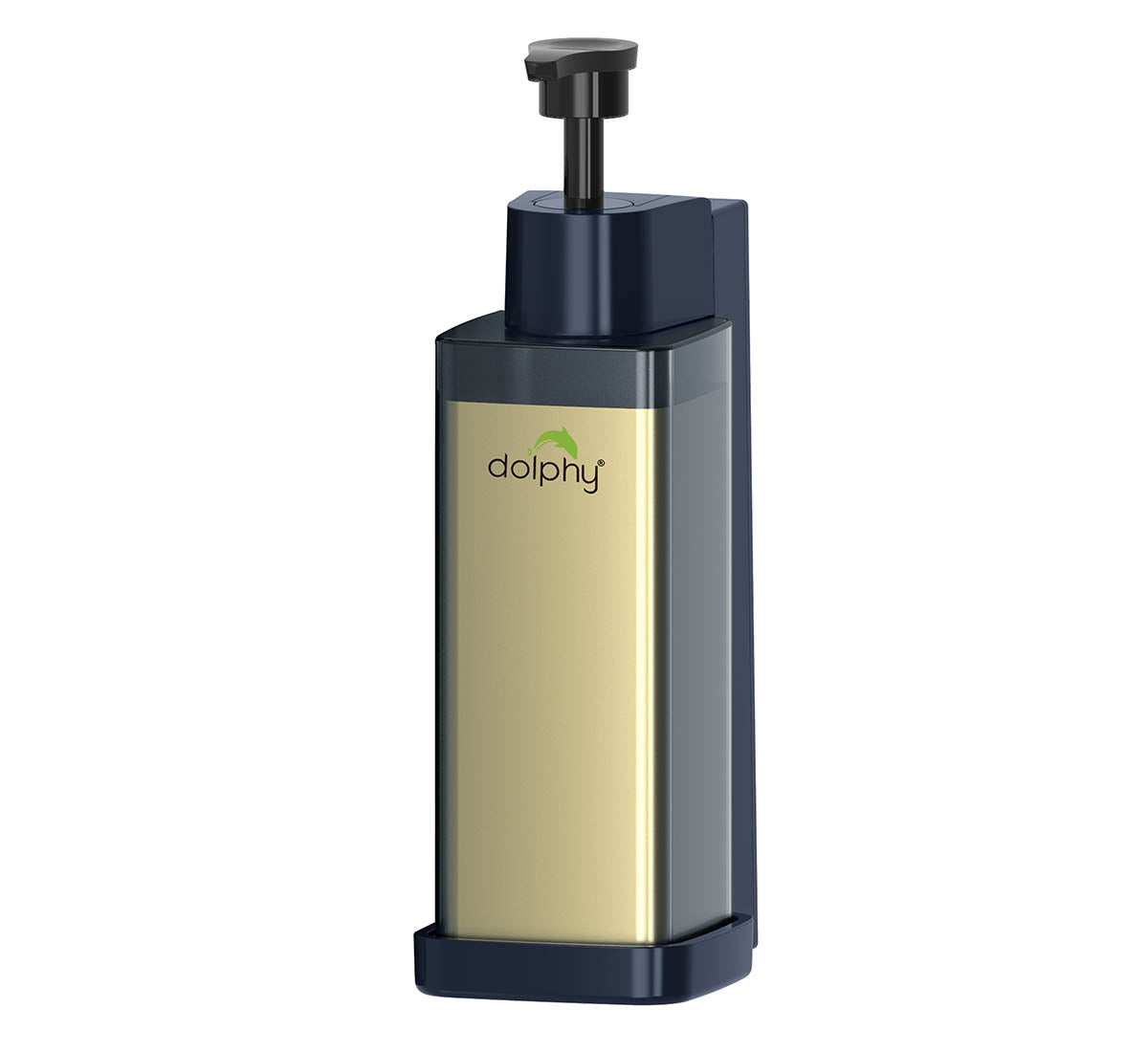 Manual Liquid Soap Dispenser 300ml Refillable - Clear