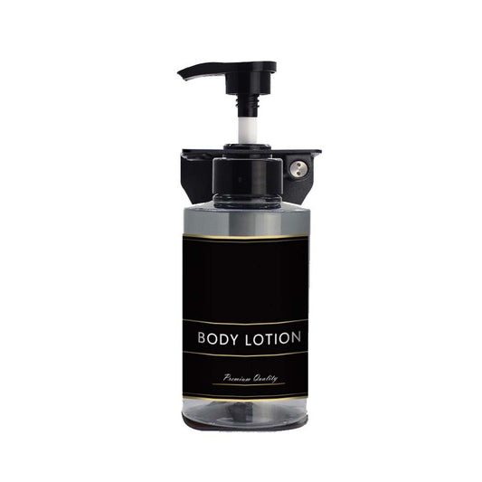 Manual Liquid Soap Dispenser 300ml Transparent - Black