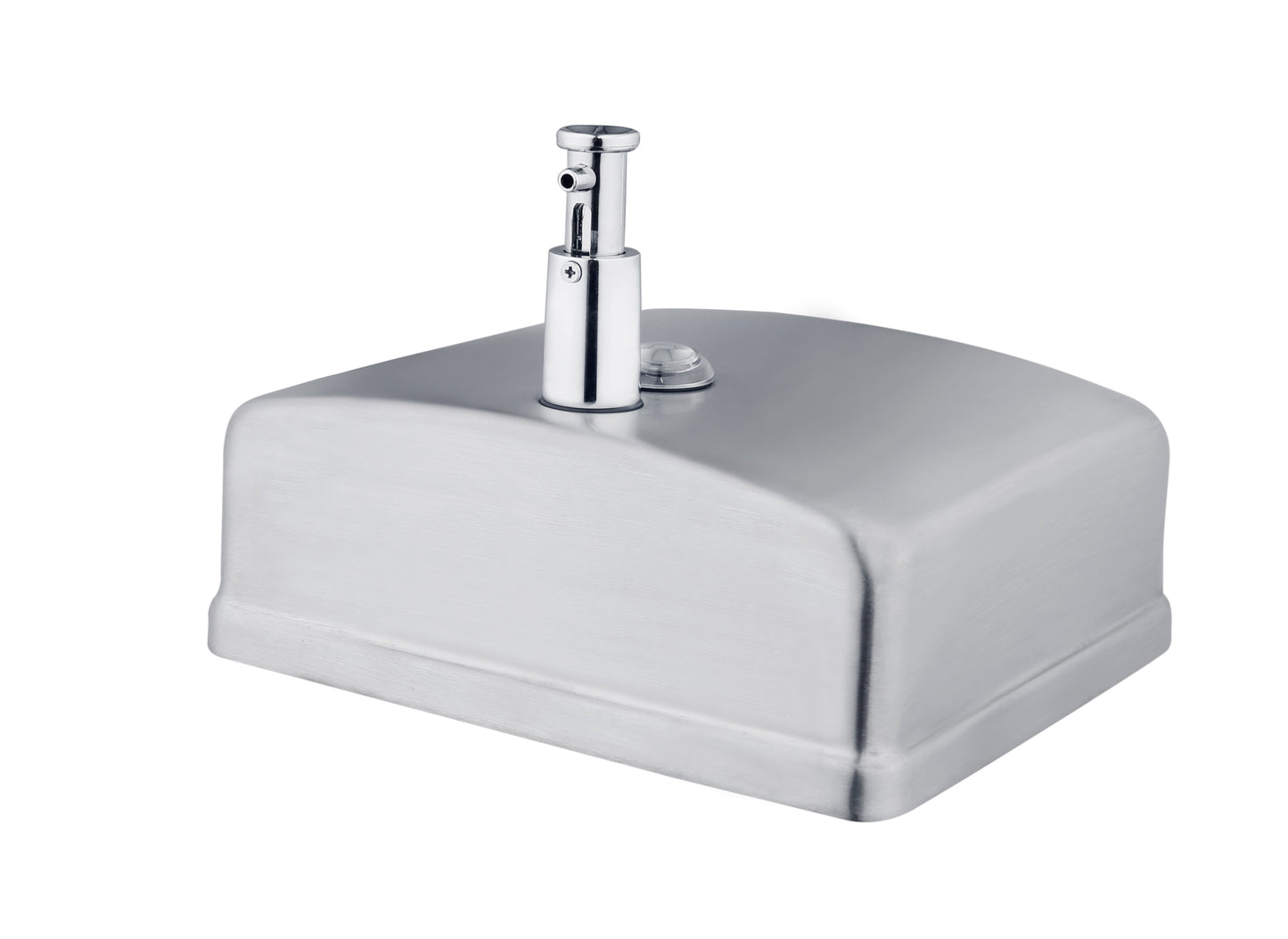 Compact Stainless Steel Liquid Soap Dispenser 1200ml Wall Mount