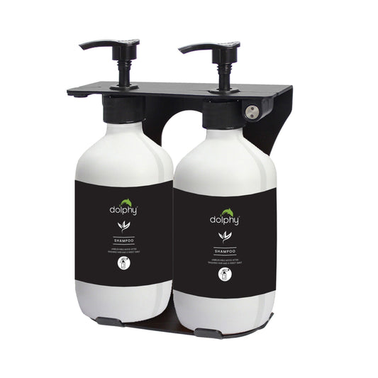 Manual Liquid Soap Dispenser 500ml Pack of 2 - White