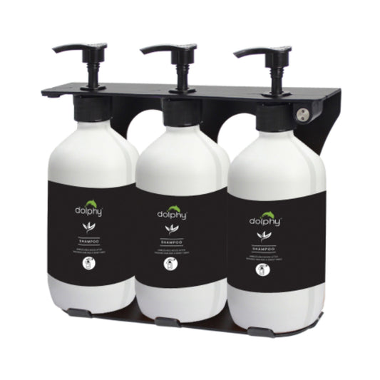 Manual Liquid Soap Dispenser 500ml Pack of 3 - White