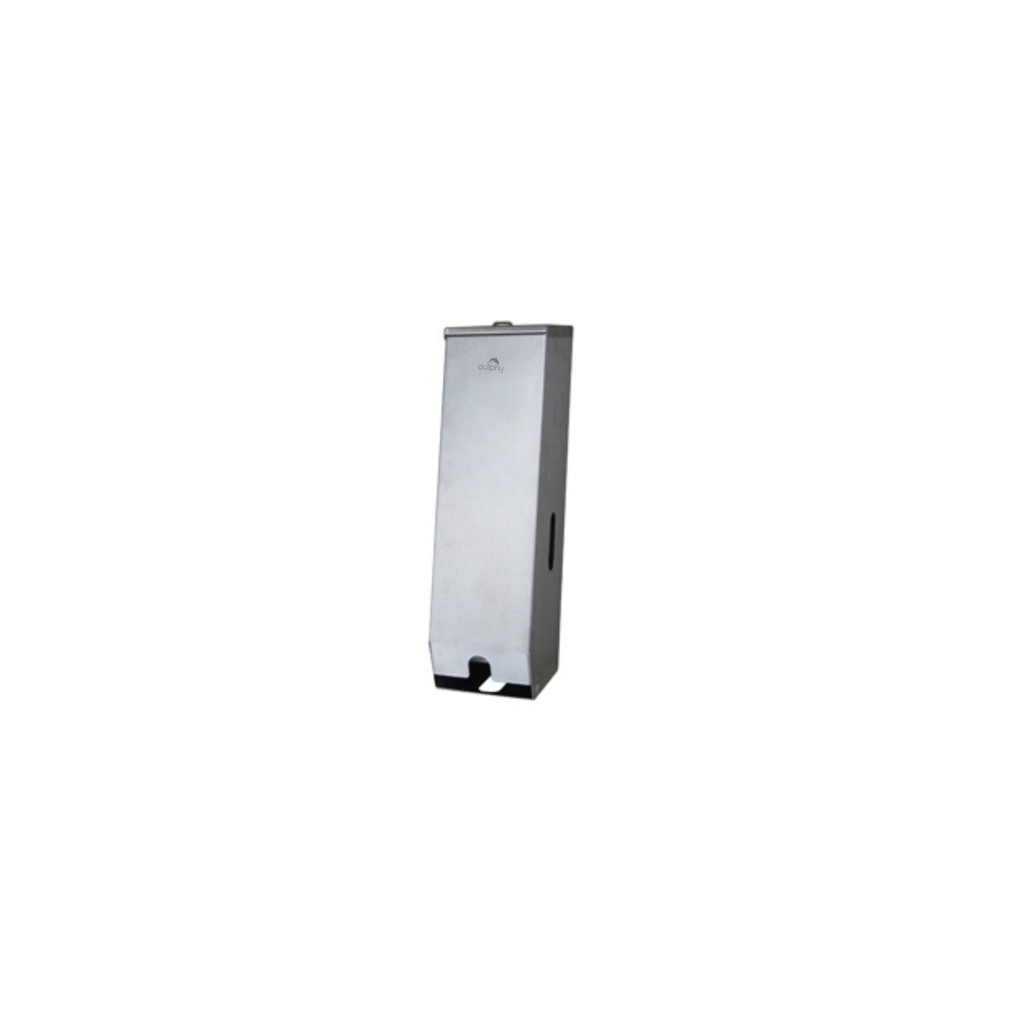 Double Toilet Roll Dispenser Commercial Washroom - Silver