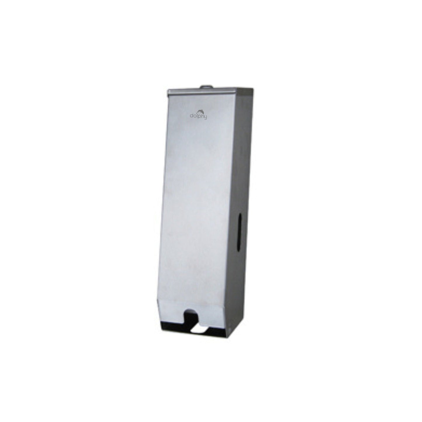 Double Toilet Roll Dispenser Commercial Washroom - Silver