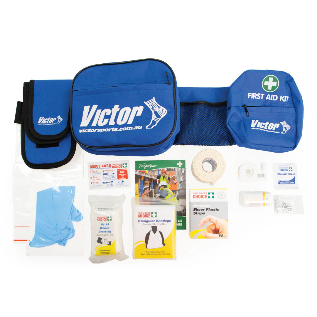Compact First Aid Kit in Utility Belt (Bum Bag) – Portable First Aid Kit with Buckle Adjustable