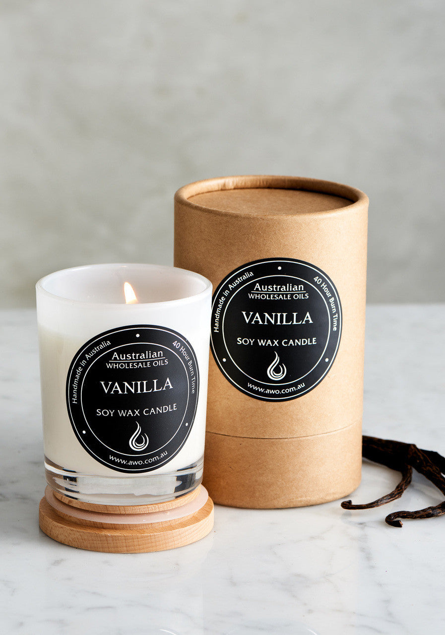 Soy Candles - Vanilla Scented Soy Candles