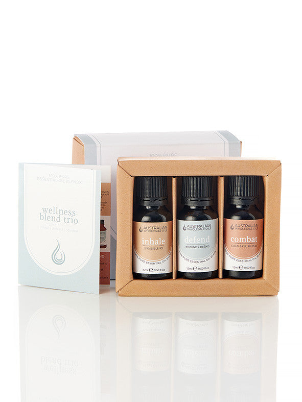 Wellness Essential Oil Blend Trio