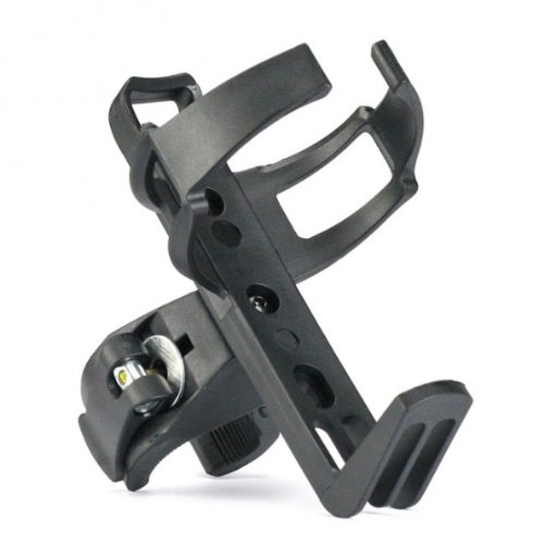 Universal Wheelchair Drink Holder 360 degree Rotating Clamp for Walkers, Scooters & Mobility Aids