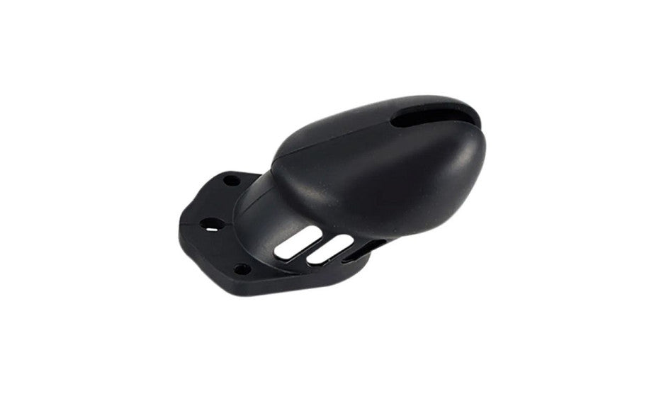 Brutus Denial Silicone Chastity 2 Cage Set Black