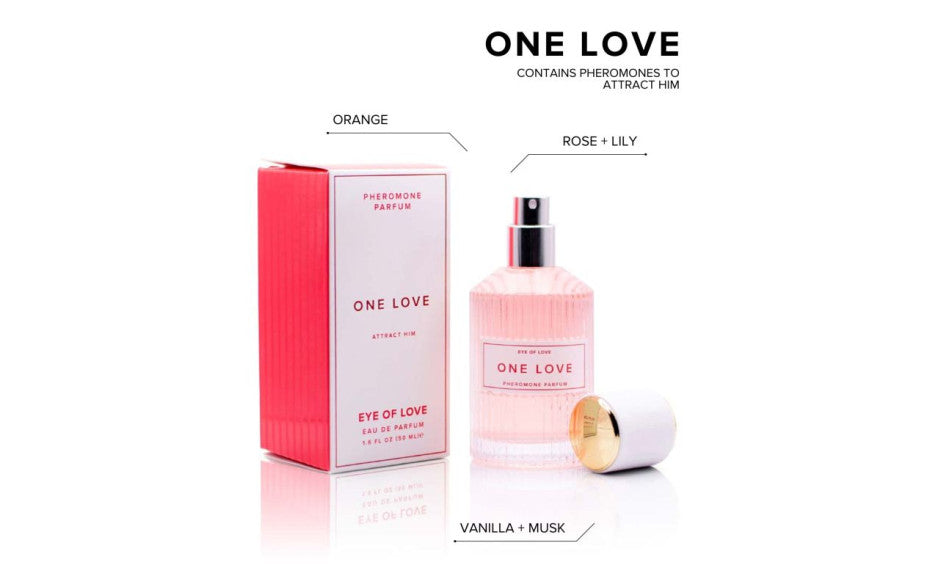 Pheromone Body Spray One Love Attract Him 50ml