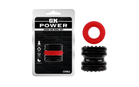 Hard on 2 Pc Ring Set