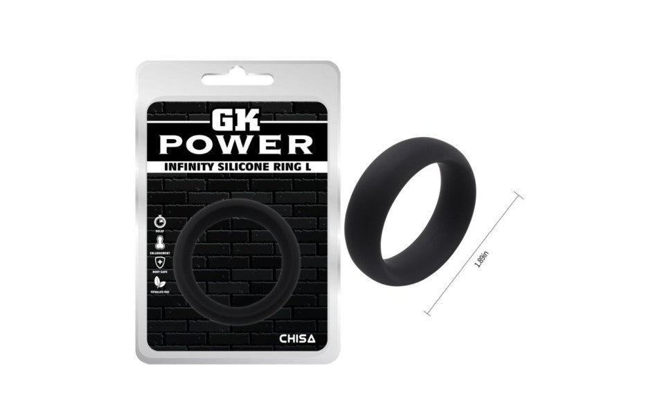 Infinity Comfort Silicone Ring L