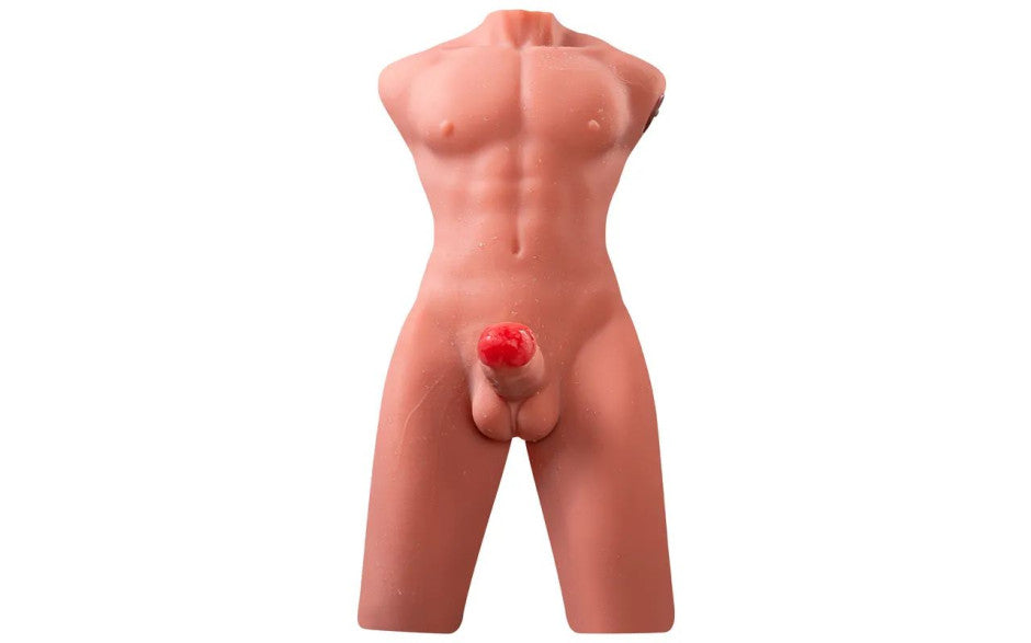 Jason 8kg USB Auto Thrusting 17cm Cock and Ass Male Torso