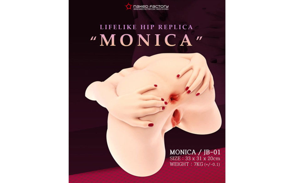 Spread Me Pussy and Anal Masturbator Torso Monica
