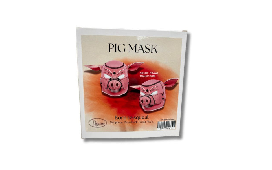 Neoprene Pig Mask Pink