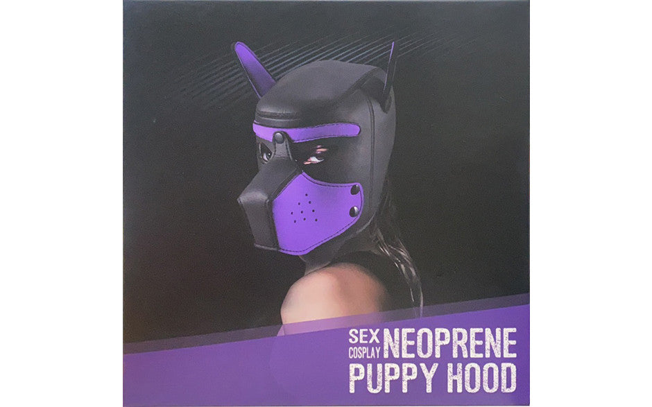 Puppy Play Mask Red