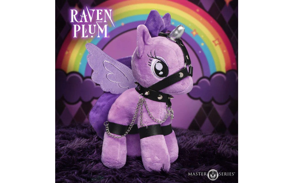 Raven Plum Bondage Pony
