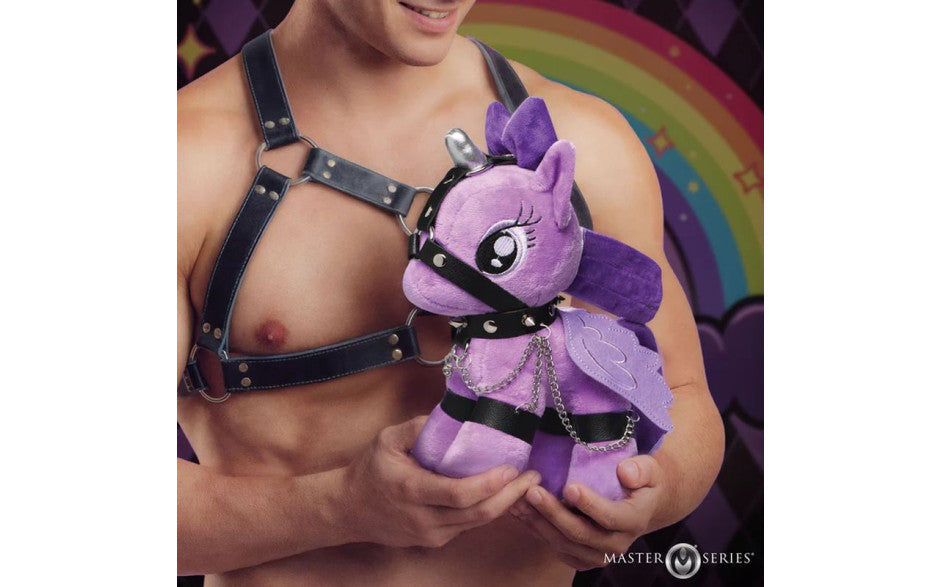 Raven Plum Bondage Pony
