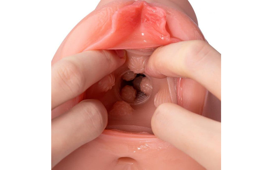 Ramar Realistic Vibrating Anal Vaginal Masturbator