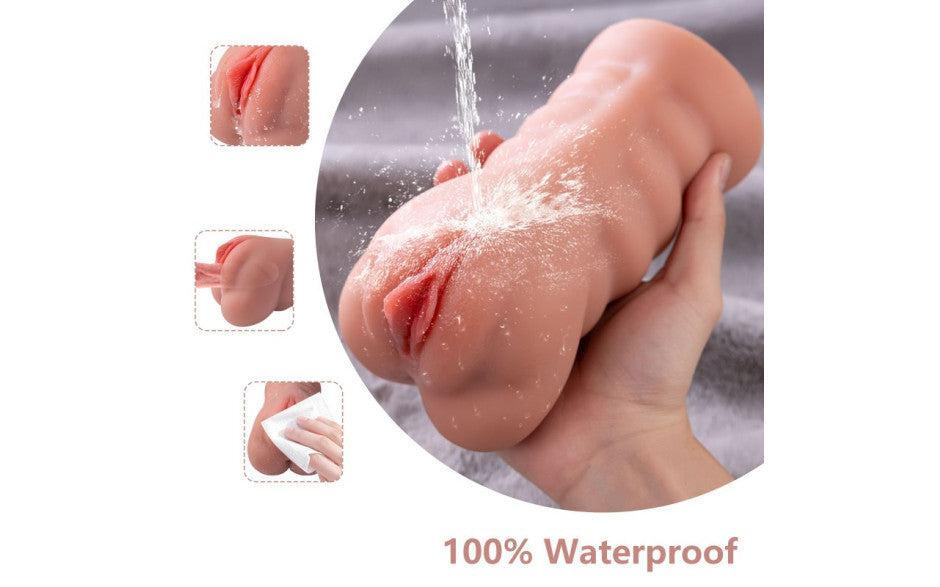 Ramar Realistic Vibrating Anal Vaginal Masturbator