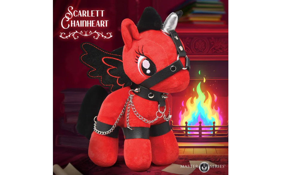 Scarlet Chainheart Bondage Pony