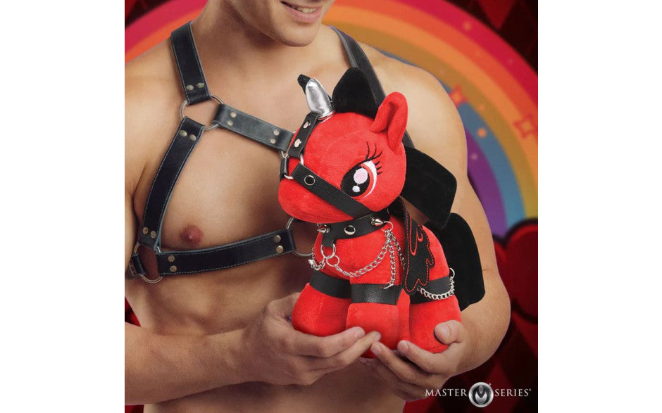 Scarlet Chainheart Bondage Pony