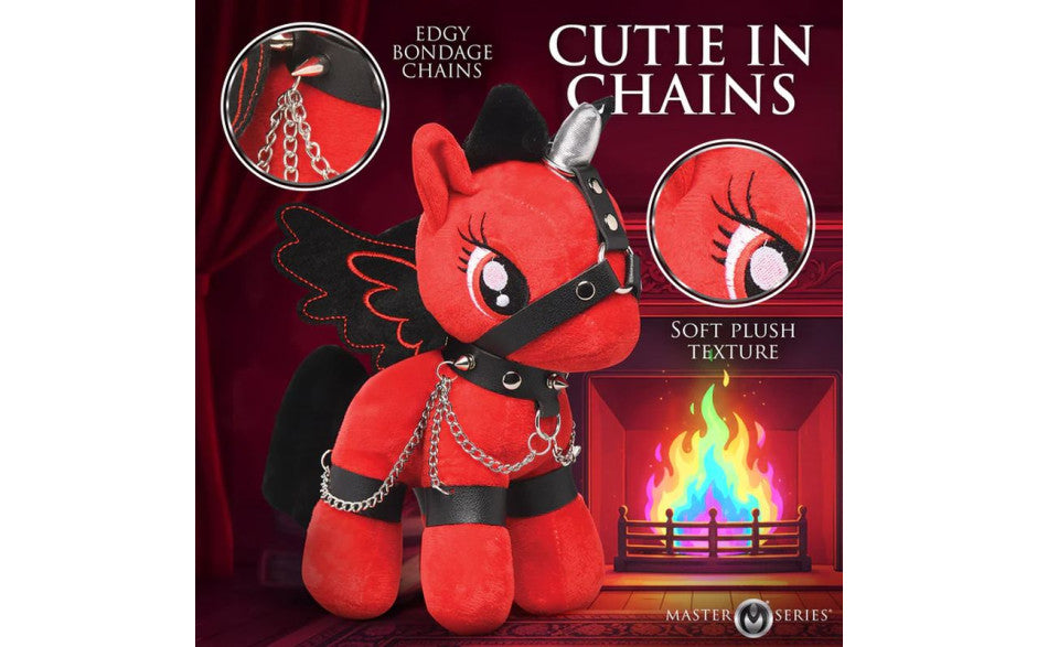 Scarlet Chainheart Bondage Pony