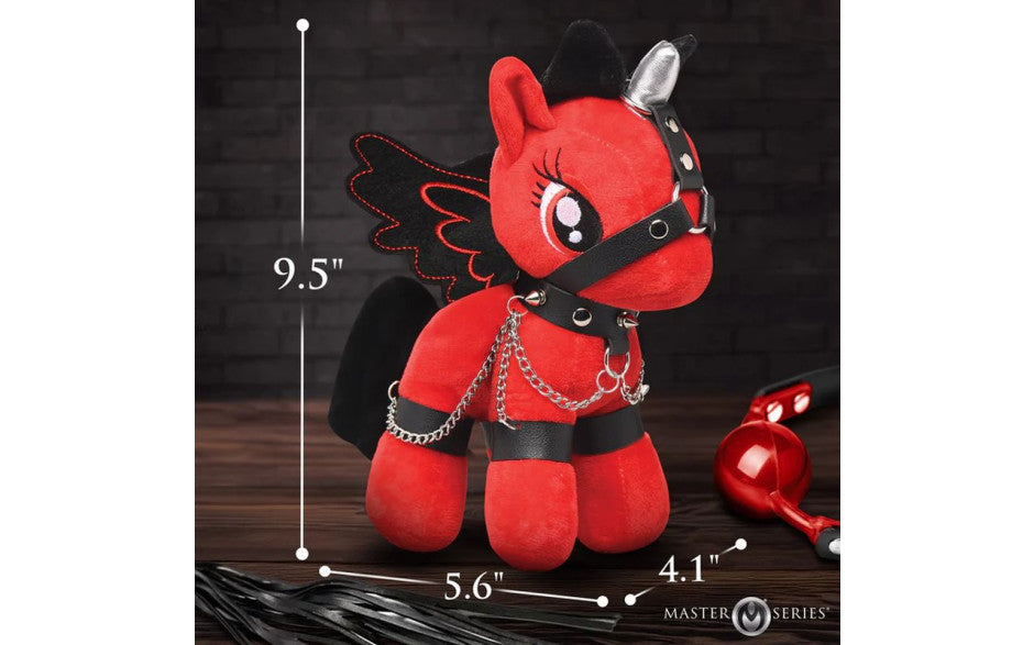 Scarlet Chainheart Bondage Pony