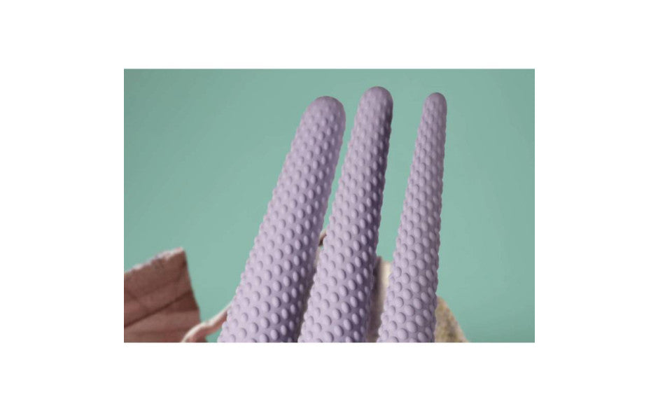 Silicone Vaginal Dilator Set 3 Progressive Sizes Velvet Touch Body Safe Therapy Kit
