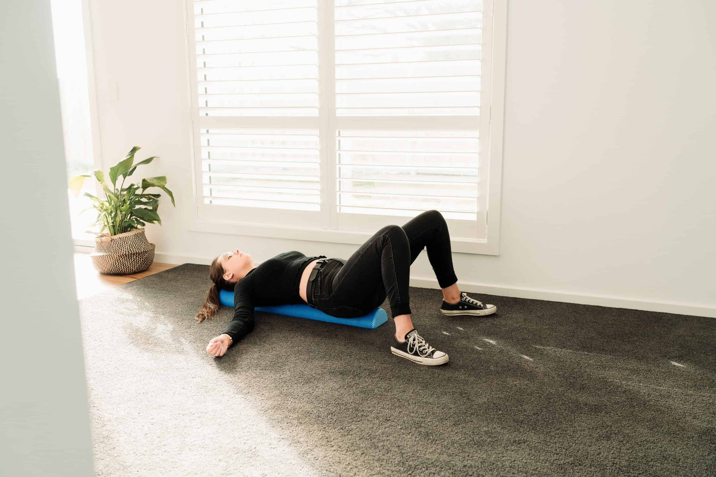 Foam Roller Half-Round High-Density EVA - Posture Corrector