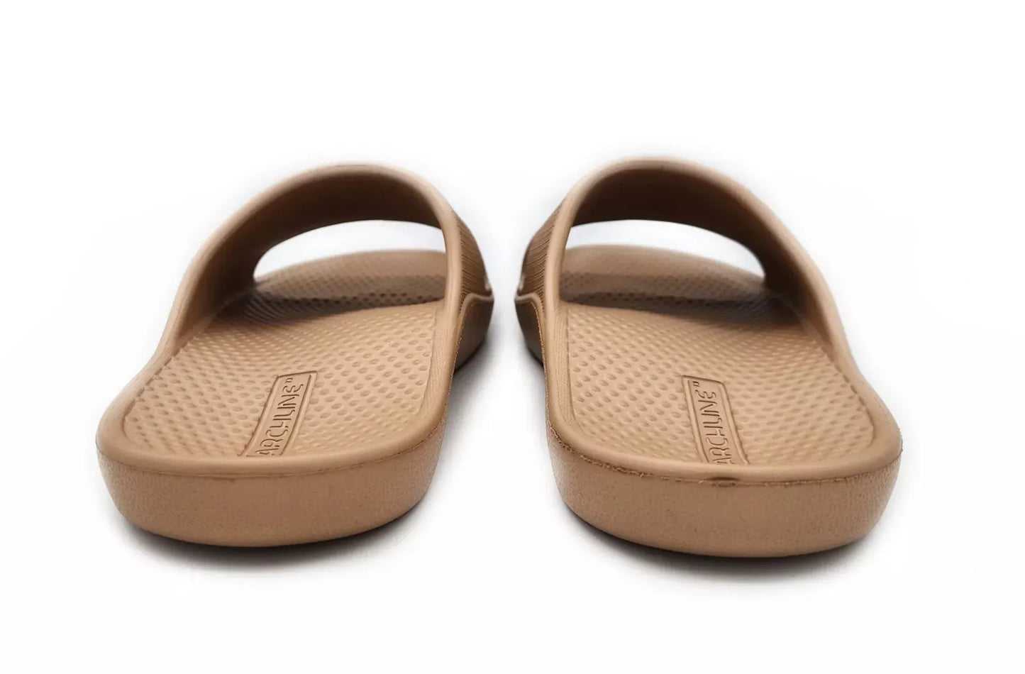 Archline Rebound Orthotic Slides - Beige / Putty