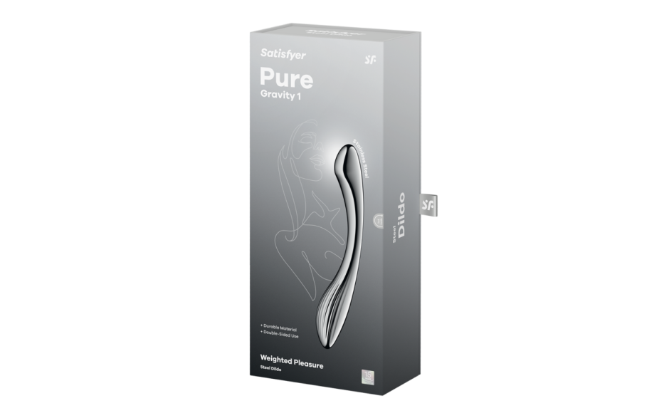 Satisfyer Pure Gravity 1 Metal Dildo