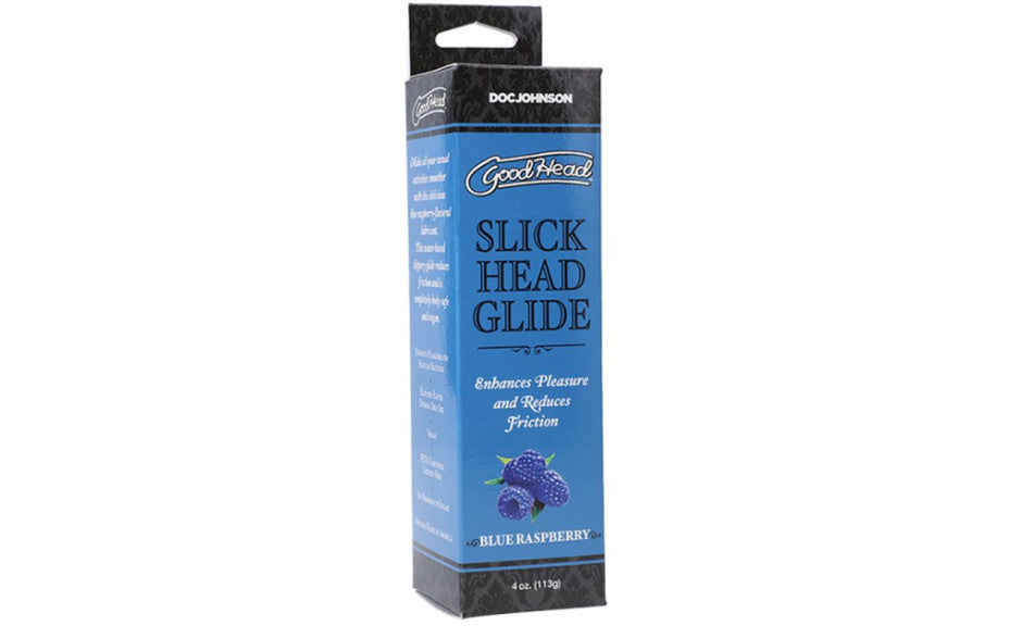 GoodHead Slick Head Glide Blue Raspberry 4 oz/113g