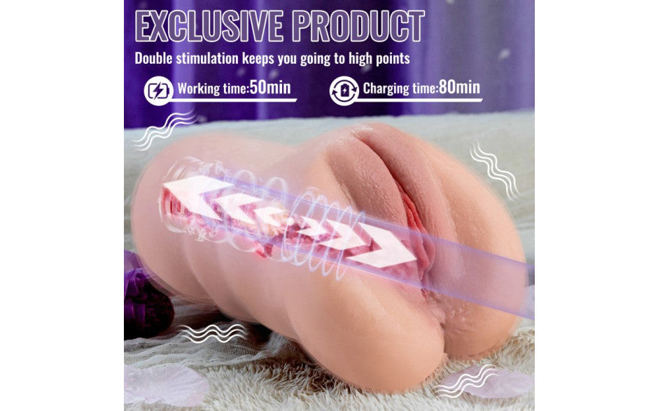 Sora App Controlled Thrusting Vibrating Realistic Vaginal Masturbator