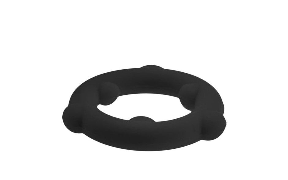 Spinner Silicone Ring Black