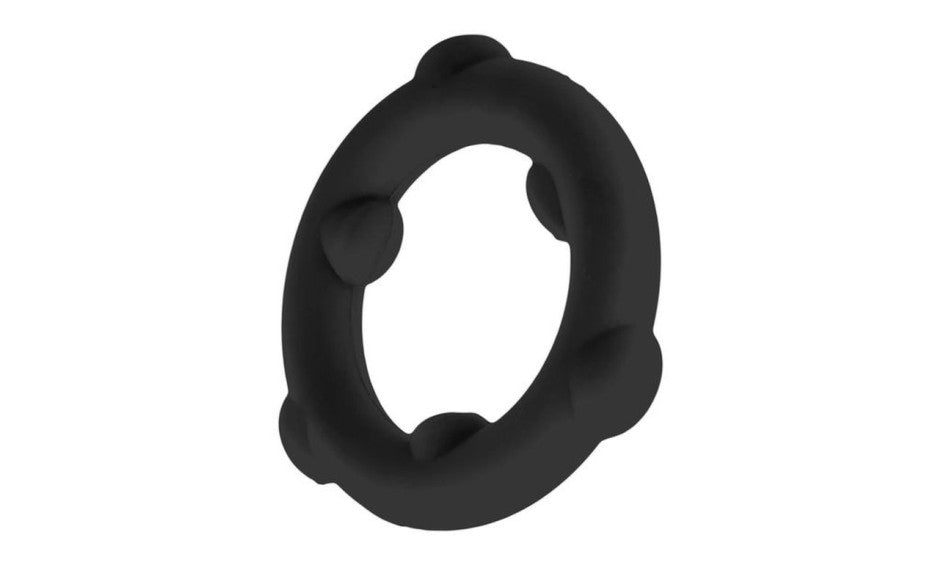 Spinner Silicone Ring Black