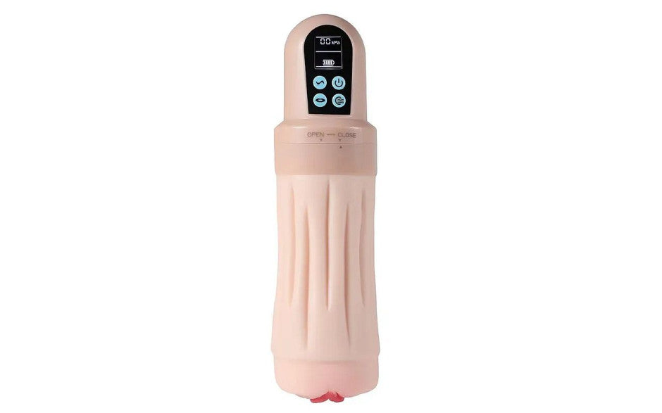 Suctroker Dual Density Vibrating Sucking Vaginal Masturbator V3