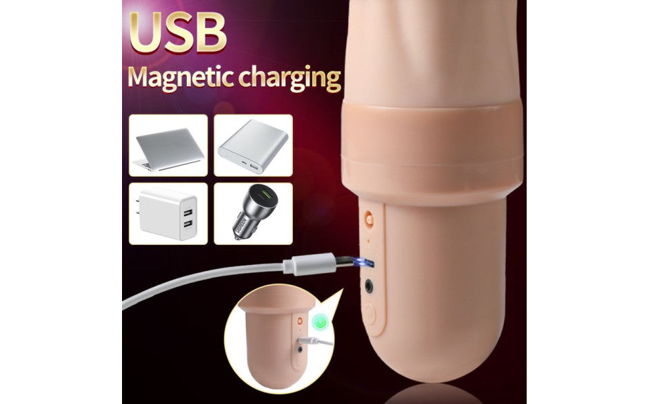 Suctroker Dual Density Vibrating Sucking Vaginal Masturbator V3