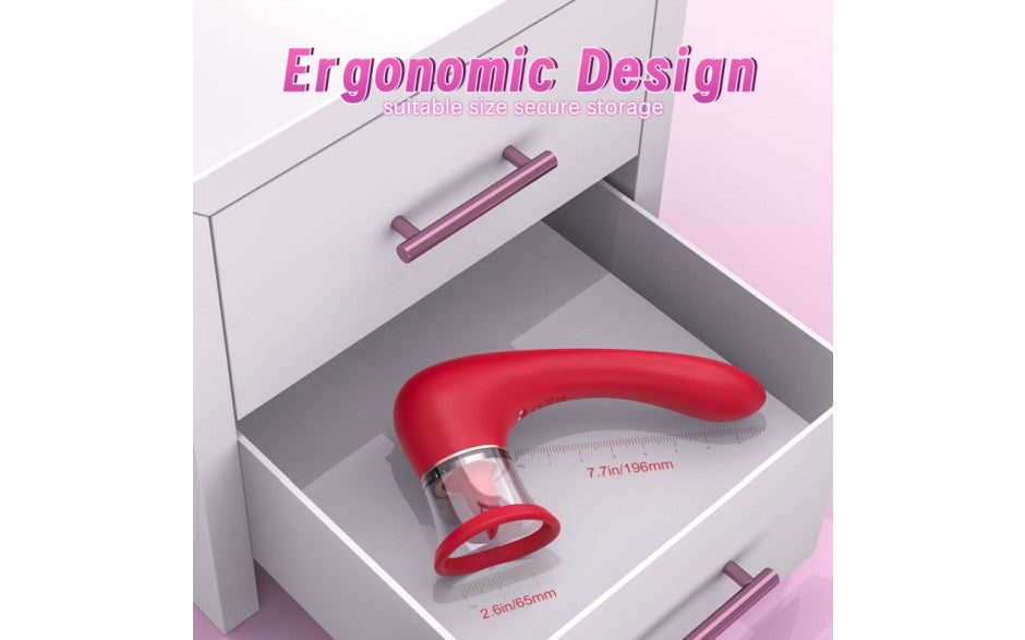 Trumpet 3-in-1 Sucking Licking Vibrating Vaginal Stimulator