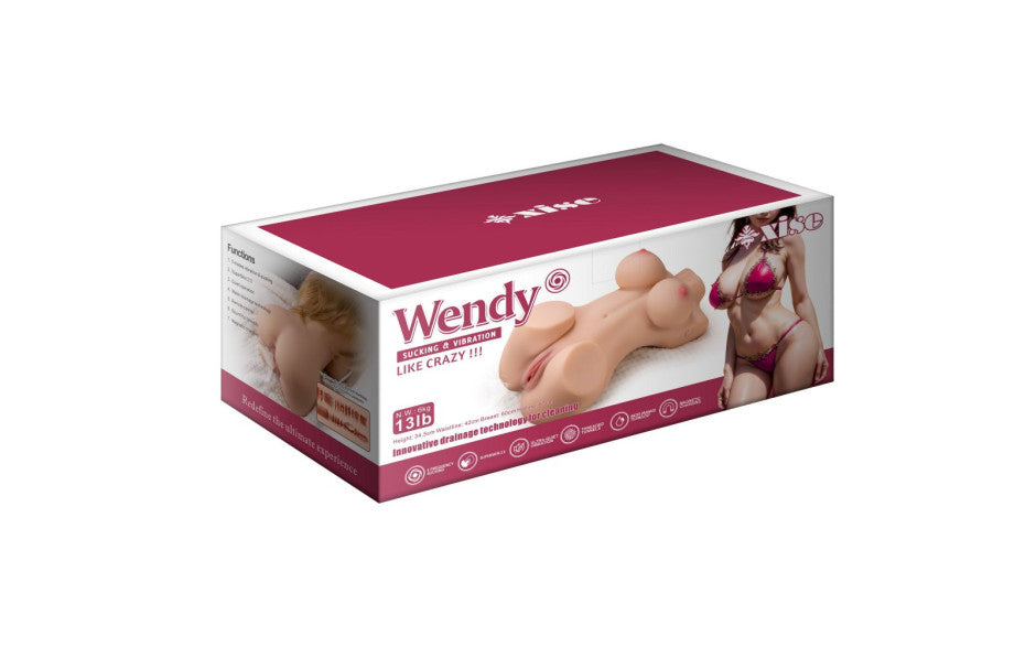 Wendy 6kg Remote Control Pussy And Ass Female Torso