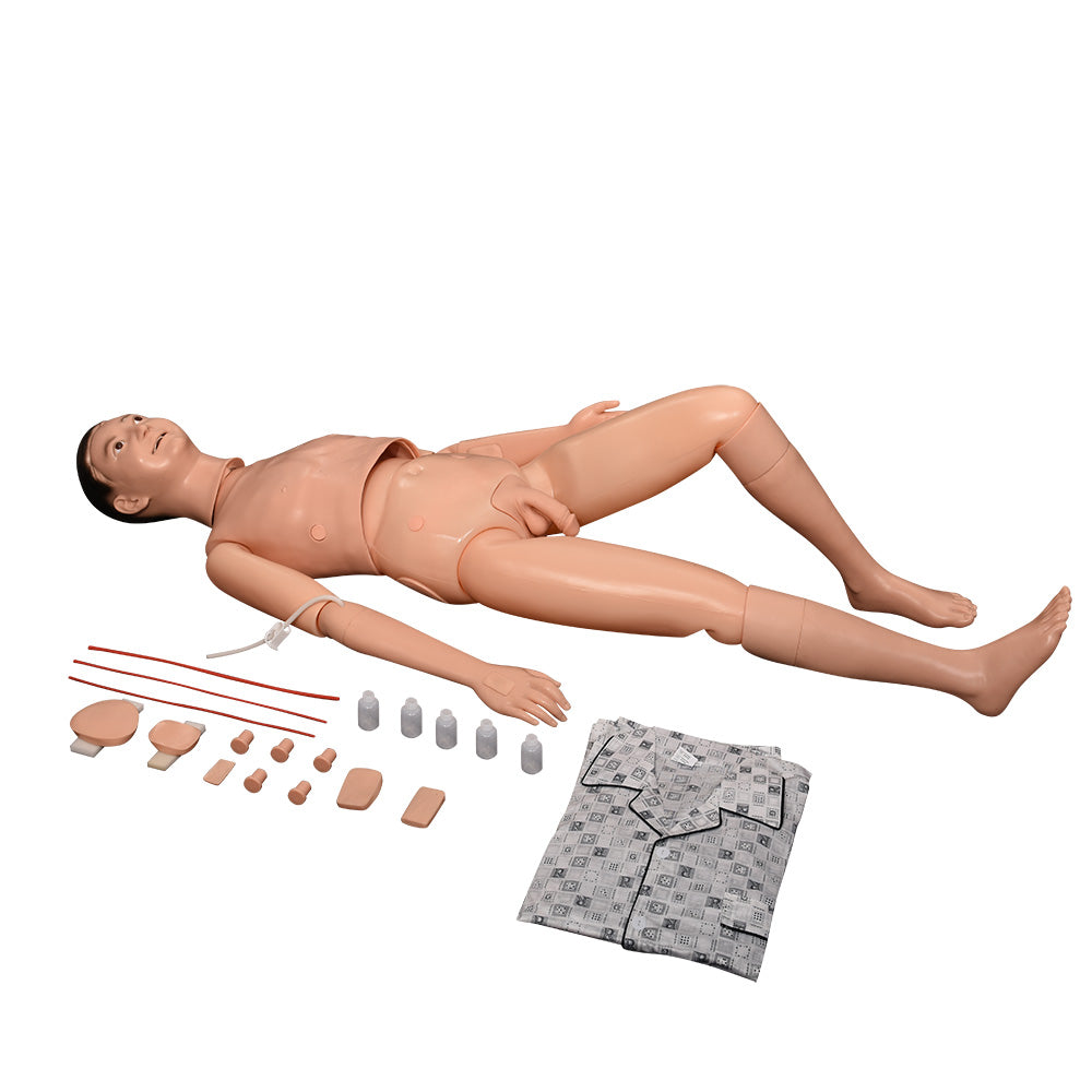 Full Body Nursing & Medical Training Manikin – CPR, IV, Injection & Patient Care